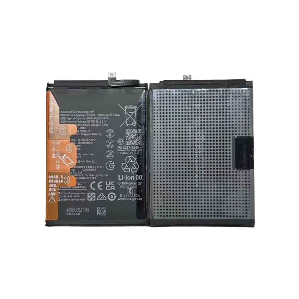 Batería para Matebook-E-PAK-AL09/huawei-HB536896EFW
